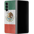 Mexico Flag Distressed Galaxy Z Fold4 5G Skin
